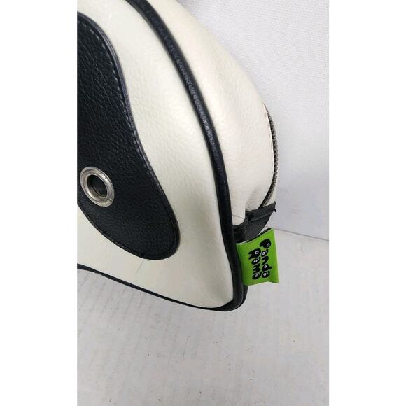 Panda Handbag MORN CREATIONS 6x9 Inch PANDARAMA Black And White Shoulder Bag - Picture 3 of 12